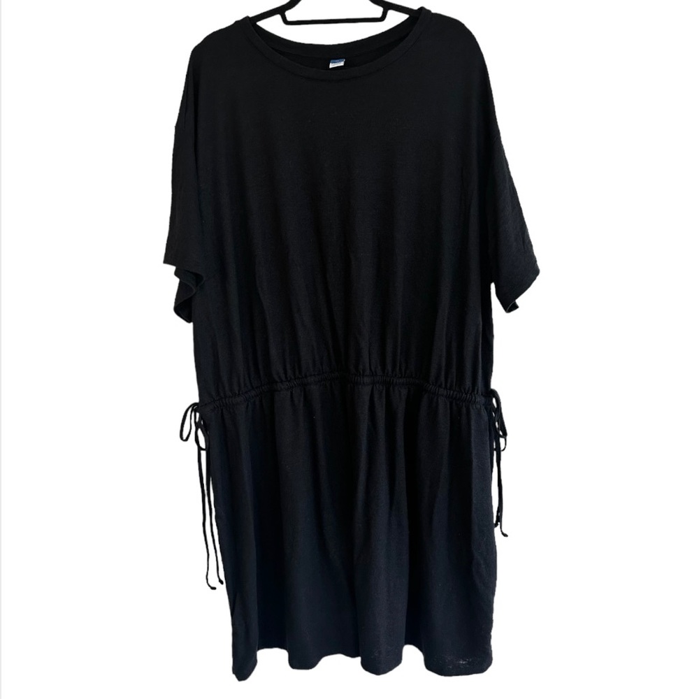 Old Navy NWOT Black Dress Plus Size Short Sleeve